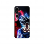 Coque Samsung Galaxy S24 Dragon ball z super front noir Maniacase
