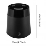 Kaasaskantav Mini Niisutaja eeterlike &otilde;lide difuusoriga, jaheda udu niisutaja, aroomiteraapia masin, &ouml;&ouml;lamp autole, kodule, magamistoale valge