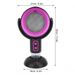 Kaasaskantav multifunktsionaalne v&otilde;imas suitsutusmasinMajapidamises kasutatav mini lauaarvuti suitsutusahi grillmasin kuuma poti pliit &otilde;hupuhasti USB lilla