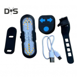 Jalgratta tagatule veekindel kaugjuhtimispult C-t&uuml;&uuml;pi suunatuli laetav MTB maantee m&auml;gijalgratta tagumine &ouml;ine jalgratta ohutuslamp Sets