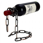 Porte-bouteille &ndash; Magique &ndash; Cuivre &ndash; metall &ndash; Illusion de L&eacute;vitation &ndash; 21 cm x 17 cm