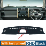 Auto armatuurlaua kate V&auml;ltige kerget padja UV-vastast libisemisvastast vaibamatti Toyota FJ Cruiser GSJ10 2006-2018 2019 2020 2024 2024 2024 jaoks