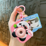 Loominguline armas Panda v&otilde;tmehoidja Multifilmi projektsioon kaamera v&otilde;tmehoidja autokott V&otilde;tmehoidjad ripatsitarvikud kollane