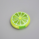 Uus mini v&auml;ike kaasaskantav reisivitamiinide tabletikarp, konteineri korraldaja, hoiutablett 7 p&auml;eva 7 v&otilde;rega tabletid, ravim kala&otilde;lid 9x2.2CM roheline