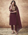 India Naiste &Uuml;lemine Tuunika Kurta P&uuml;ksid Dupatta Komplekt Bollywood Disainer Salwar Suit Kurti Kleit S vaarika