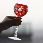 Antiikesemed, mitmev&auml;rvilised ja k&auml;sitsi l&otilde;igatud klaasist kristallist hock klaasist veiniklaasid l&otilde;igatud varre ja p&otilde;hjaga Home Bar Decor 140ml-330ml