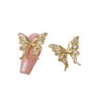 1 tk k&uuml;&uuml;nte v&otilde;lu kuupmeetri tsirkooniumoksiidist l&auml;ikiv kolmem&otilde;&otilde;tmeline s&auml;delev kukkumisvastane DIY k&uuml;&uuml;nekunsti kingitus, liblikas splaissitav tiib k&uuml;&uuml;nekunsti ehted naistele I