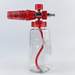 Vahupihustuspurk reguleeritav autopesuseebi vahup&uuml;stol 1L k&otilde;rgsurvepesumasin 1/4-tolline kiir&uuml;hendus autopesuga puhastamiseks sinine