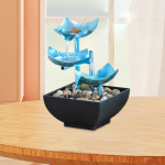 Lauapealne purskkaev Sisekose kaunistustega kingilaud kivivalgustitega Zenile