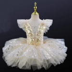 Laste litritega ballett Tutu Kleit T&uuml;drukutele Jazz Tantsukost&uuml;&uuml;mid Laste Baleriinid Tutu komplektid Laste Peotantsu riided 120
