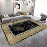 Kerge luksuslik kullast teemantkuhjaga elutoa vaip Lihtne vaip Diivan Diivanilaud Vaip Magamistoa &Otilde;ppevaip 140*200cm parkkoor