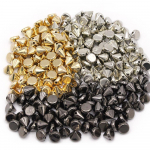 150 tk punk needid koonuse naastud k&auml;sit&ouml;&ouml; DIY punk naastud t&auml;pid needid aksessuaarid r&otilde;ivastele kingadele k&auml;ekotile 150Pcs-10mm