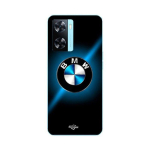 Coque pour Oppo A57s 4G Logo BMW noir et bleu brillant Maniacase must