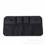 Auto pagasiruumi korraldaja reguleeritav tagaistme hoiukott V&otilde;rk, suure mahutavusega mitmeotstarbeline Oxfordi auto istme seljatoe korraldaja universaalne must