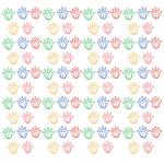 100 tk armsad kirjaklambrid, k&auml;sitsi kujundatud stiilis erinevat v&auml;rvi galvaniseeritud v&auml;ljam&otilde;eldud kirjaklambrid perele