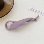 Matte matt banaaniklamber Korea lihtne juukseklamber vaigust akr&uuml;&uuml;l juuksen&otilde;el hobusesaba barrettes juuksek&uuml;&uuml;s vabaaja sobilik peakate one size must