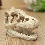 Resin Crocodile Skull Terrarium Roomajate akvaariumi kaunistus akvaariumi kaunistus