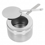 Vahasoojendusahi k&auml;epideme ja kaanega roostevabast terasest kaasaskantav toiduk&uuml;tte pliiditass