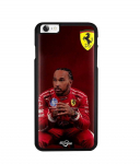 Coque de t&eacute;l&eacute;phone - Scuderia Ferrari - Iphone SE 2020 - Souple - Silicone - Noir