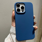 True Liquid Silikoonist telefoni&uuml;mbris mattriidest voodriga ja pakikarp iPhone'i jaoks 16 15 14 13 12 11 7 8 &Otilde;li- ja s&otilde;rmej&auml;ljekindel &uuml;mbrise kate iPhone 16 Pro Max