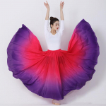 720 kraadi Hispaania flamenkotantsu esineja kleidid naistele laval esinemiseks tantsuseelikud kost&uuml;&uuml;mid vestido 95cm