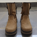 Eripakkumine: Ehtsast nahast l&uuml;hikesed saapad - Unisex retro ratsas&otilde;idu- ja Martini stiil, hingavad ja trendikad 40