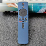 Silikoonist kaugjuhtimispuldi &uuml;mbris Xiaomi Mi Box S/4X Mi kaugjuhtimispuldi kaitsele tumeroheline v&auml;rv