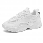 New Men's Luxury Platform Sneakers Fashion Men Running Shoes Increased Breathability Man Shoes Lace Up Zapatillas De Hombre 39 valge