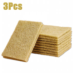 3/5/10 tk Sisal mikrokiust n&otilde;udepesuk&auml;sn Keskkonnas&otilde;bralik puhastusk&auml;sn, paksendatud kaussi k&uuml;&uuml;rimislapp k&ouml;&ouml;gipuhastusvahend 3Pcs