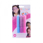 Pack de 3 sticks de maquillage - Grim'tout - Princesse - Rose - Enfant - Int&eacute;rieur