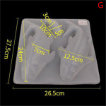 1 tk loomingulisi koi-karpkala silikoonist koogivormid 3D seebi valmistamise vormid isetegemise k&uuml;psetamisvahendid G