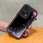 Pehme silikoonist ruudukujulise redeliga printimismustriga telefoni korpus, t&auml;iskaanega kaamera p&otilde;rutuskindel kaitse kummist &uuml;mbris Xiaomi Redmi jaoks Redmi 12 pruun