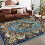 Elegantne Kuldne Teemant Samet Libisemiskindel Vaip Elutuppa, Magamistuppa, Kabinetti ja Kohvilaua Piirkondadesse 120*160 cm