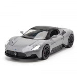 1/24 Maserati MC20 sulamist sportauto mudel auto survevalatud metallist k&otilde;rge simulatsiooniga kollektsioon, heli ja valgusega tagasit&otilde;mmatav m&auml;nguauto kingitus lastele hall