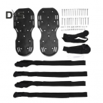 Murua &otilde;hustussandaalid rihmadega, reguleeritava disainiga, eelmonteeritud, raskeveokite naelikud, &otilde;husti murut&ouml;&ouml;riistad roheline