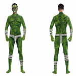 Rohelised Lihased Veider 3D Prindiga Seksikad Bodysuitid Naistele/Meestele Pikkade Varrukatega Cosplay Uus Peo Liibuvad Kombinesoonid 2024 S