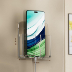 Universaalne kaugjuhtimispuldi hoidik Telefoni laadimisklamber Konditsioneer Kaugjuhtimispuldi kronstein Seina riiulile Kinnitusalus