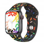 Silikoonrihm Apple Watchi rihma jaoks 42mm 45mm 38mm 44mm 40mm nutikella kummist spordikellarihmaga k&auml;ev&otilde;ru iWatch Series 8 7 6se53 38-40-41mm S-M beež