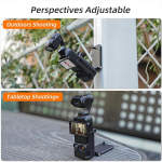 Multifunktsionaalne magnetiline kinnitusklamber alus hoidja Dji Osmo Pocket 3 kaamerale gray
