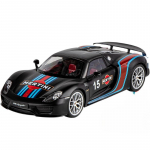 1/18 m&otilde;&otilde;tkava Porsche 918 Martini v&auml;rvitud piiratud v&auml;ljaanne sulamist metallist survevalatud auto mudel S&uuml;nnip&auml;evakingitus s&otilde;brale Heli- ja valgussari must