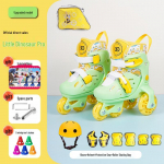 Vilkuvad reguleeritavad laste rulluisud XS (Fits size 25-29, ages 2-4) 27-30#