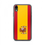Coque T&eacute;lephone Drapeau Espagne &ndash; iPhone XR