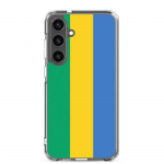 Coque T&eacute;l&eacute;phone &ndash; Samsung &ndash; Galaxy S24 Ultra &ndash; Drapeau Gabon &ndash; Supp &ndash; Mitmev&auml;rviline