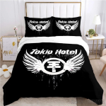 Tokio Hotel Voodipesukomplekt &Uuml;heinimese Twin Tekikate Komplekt HD Tekikate Laste Voodipesukomplektidele Voodipesu Magamistoa Dekoor AU Single 140x210