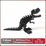 3D prinditud Tyrannosaurus Rex realistlik dinosauruse mudel liigendatud t&auml;ielikult liigutatav s&uuml;nnip&auml;evakingitus realistlikud loomad dekoratiivne lauaarvuti
