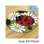 DIY loomade matt n&auml;put&ouml;&ouml; jaoks Armas riiv konks Klink Haak Kleed Bloemen kingipadi tikandid nupupadja komplekt Knooppakket