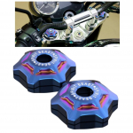 [SEVEN EBISU] Z900RS Kohandatud Esihargi &Uuml;lemise Korki Kate Osad Vasak ja Parem Komplekt Mootorratta Tarvikud (Sinine) sinine