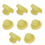 lekudo 8tk Auto Piduri Siduri Pedaali Stopper Kummist Kriimustuskindel Kulumiskindel P&otilde;rutus 8 PCS