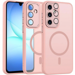 Coque de Protection - BOOLING - Samsung Galaxy A17 4G/5G - Rigide avec Anneau Magn&eacute;tique - Rose