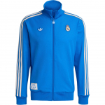 Adidas Originals Real Madrid Spordiriba Seisukrae T&otilde;mblukuga Kitsas Jakk Meeste Jakk JN3058 S